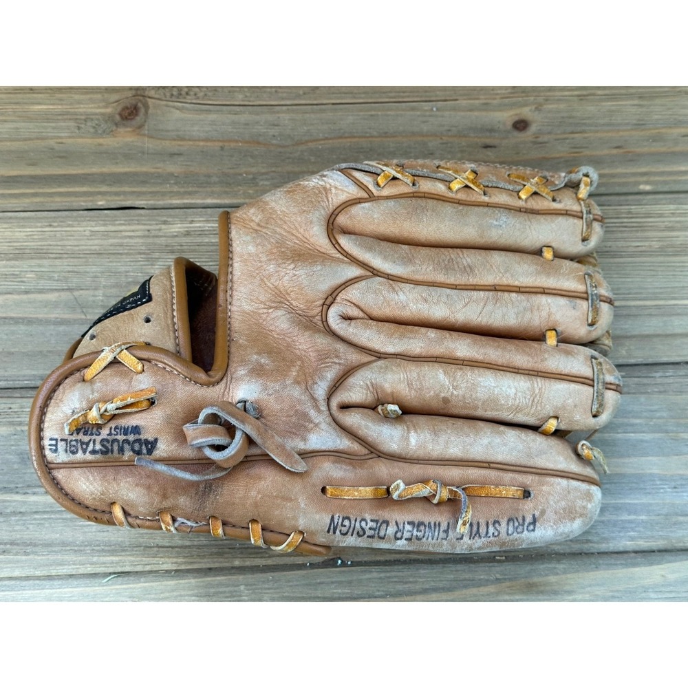 Montgomery Ward Paul Blair Baseball Glove Super Flex Web Mens Tan LH